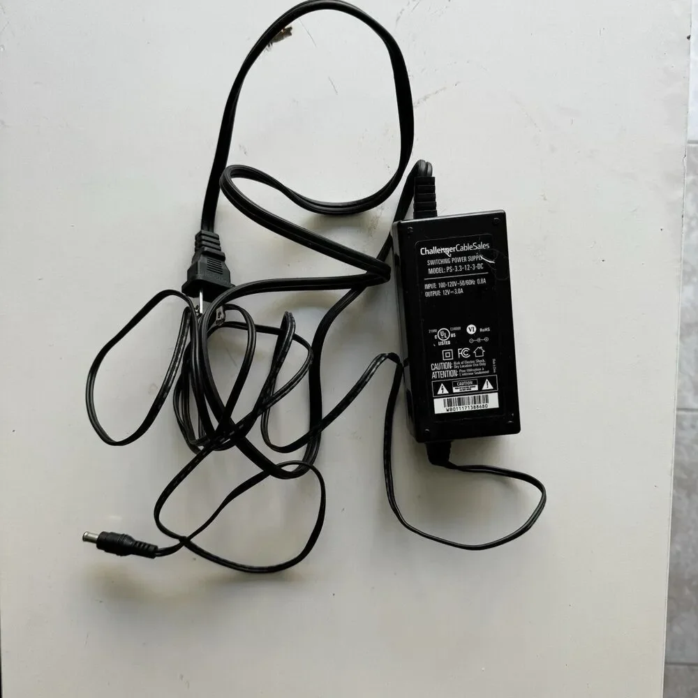 Challenger Cable Sales Switching Power Supply PS-3.3-12-3-DC